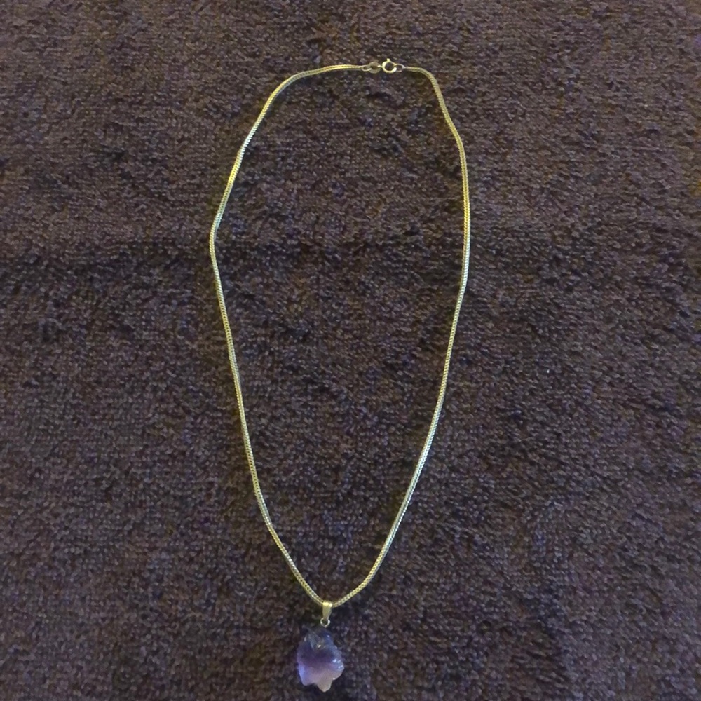 Purple stone ladies face N10